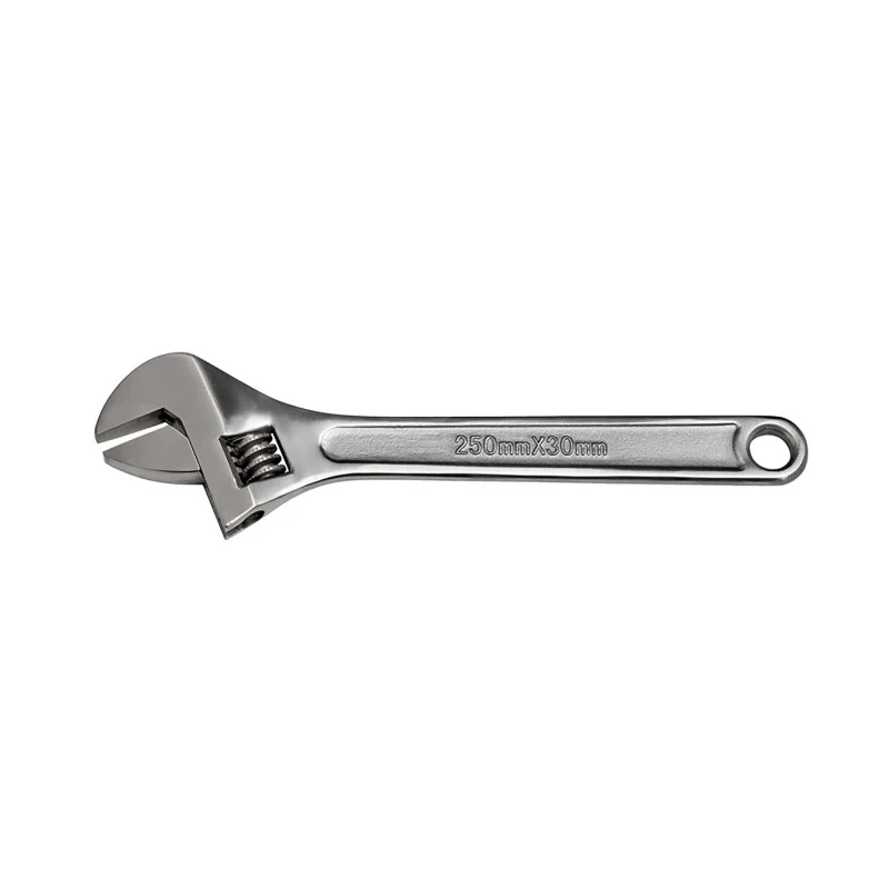 Bahco Adjustable Spanner with 46 mm Jaw Capacity, 375 mm Overall Length, Metal Handle, Chrome Finish SS001-375