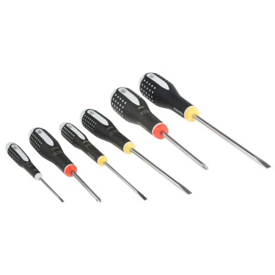 Bahco Phillips and Slotted Standard Screwdriver Set 6-Piece BE-9881I