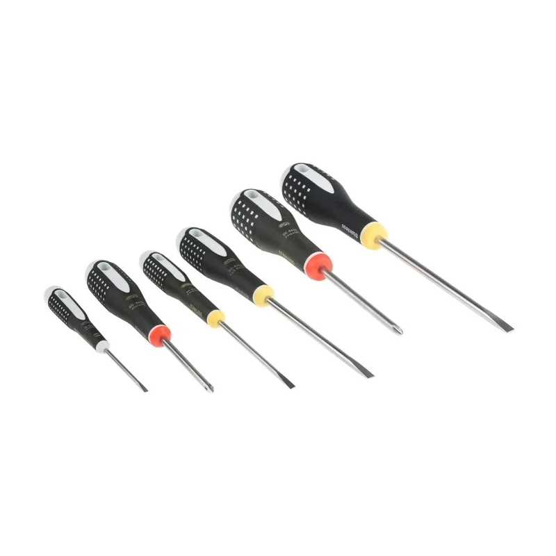 Bahco Phillips and Slotted Standard Screwdriver Set 6-Piece BE-9881I