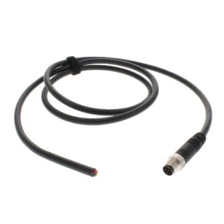 Amphenol Industrial Circular Connector, 6 Contacts, Cable Mount, M8 Size, Male Plug, IP67, M Series 8A-06AMMM-SL7A01