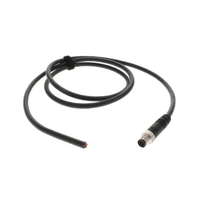 Amphenol Industrial Circular Connector, 6 Contacts, Cable Mount, M8 Size, Male Plug, IP67, M Series 8A-06AMMM-SL7A01