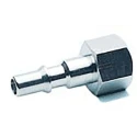 RS PRO Brass Coupler Nipple 3/8 in Male ISO 228 Class A Nickel Plated Italy 187-8820