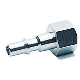 RS PRO Brass Coupler Nipple 3/8 in Male ISO 228 Class A Nickel Plated Italy 187-8820