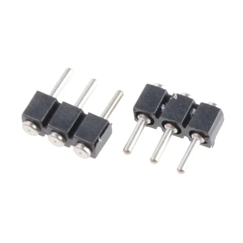 Preci-Dip 800 Series Straight Surface Pin Header, 3 Contact(s), 2.54 mm Pitch, 1 Row, Unshrouded 800-80-003-30-480101