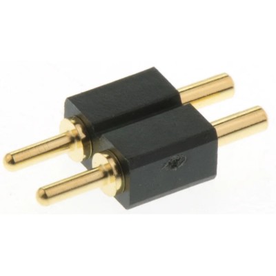Preci-Dip 811 Series Straight Through Hole Spring Loaded Connector 2 Contact(s) 2.54 mm Pitch 1 Row 811-S1-002-10-017101