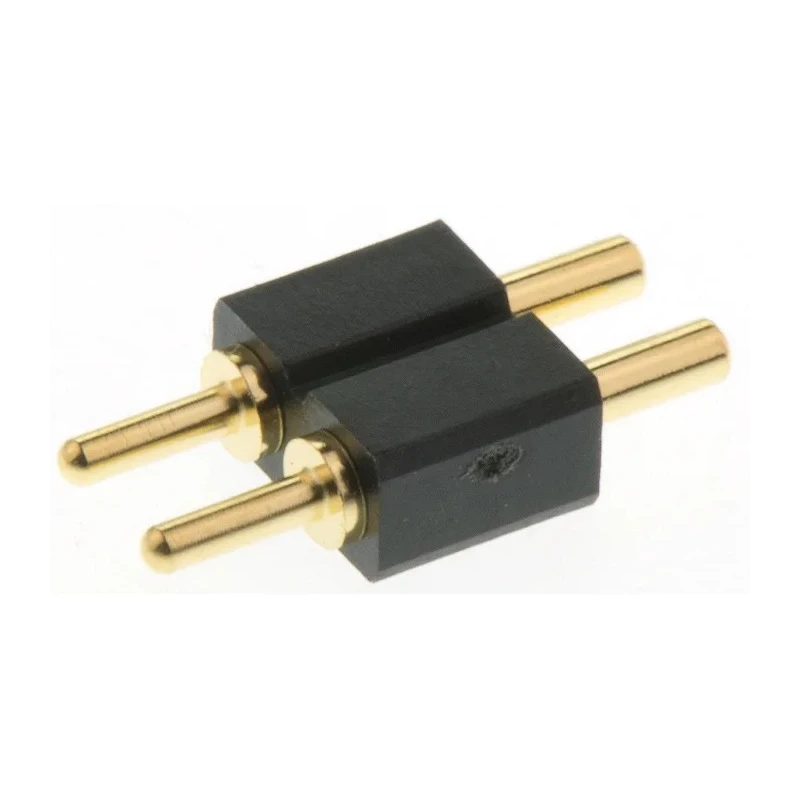 Preci-Dip 811 Series Straight Through Hole Spring Loaded Connector 2 Contact(s) 2.54 mm Pitch 1 Row 811-S1-002-10-017101