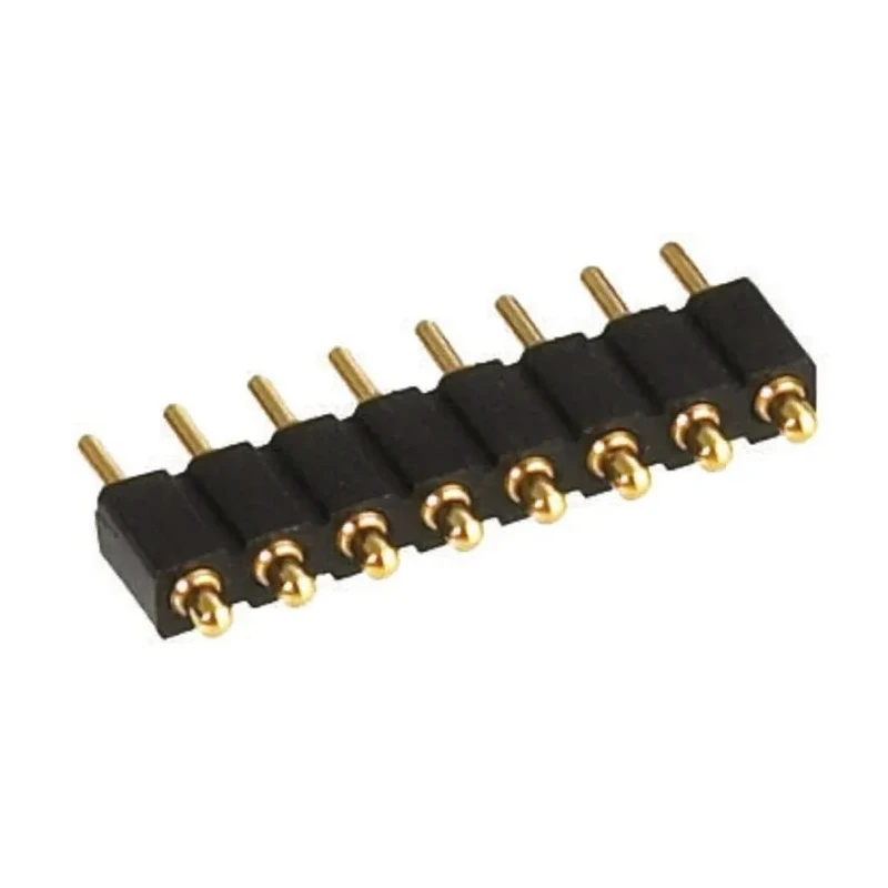 Preci-Dip 811 Series Straight Through Hole Spring Loaded Connector, 4 Contacts, 2.54 mm Pitch, 1 Row 811-S1-004-10-017101