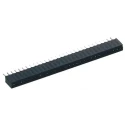 Preci-Dip 7 Way Preci-Dip Straight Through Hole 1.27 mm Pitch SIL Socket 100 V ac, 150V dc, 1A 851-87-007-10-001101
