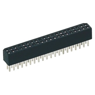 Preci-Dip 853 Series Straight Surface PCB Socket, 8-Contact, 2 Row, 1.27 mm Pitch, 12A Current, 150V 853-87-008-10-001101