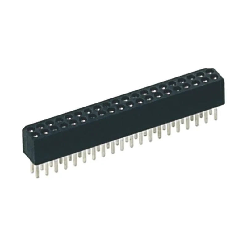 Preci-Dip 853 Series Straight Surface PCB Socket, 8-Contact, 2 Row, 1.27 mm Pitch, 12A Current, 150V 853-87-008-10-001101