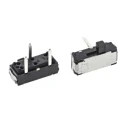 KNITTER-SWITCH PCB Slide Switch SPDT Latching 200mA Silver Plated Phosphor Bronze MMP121-R