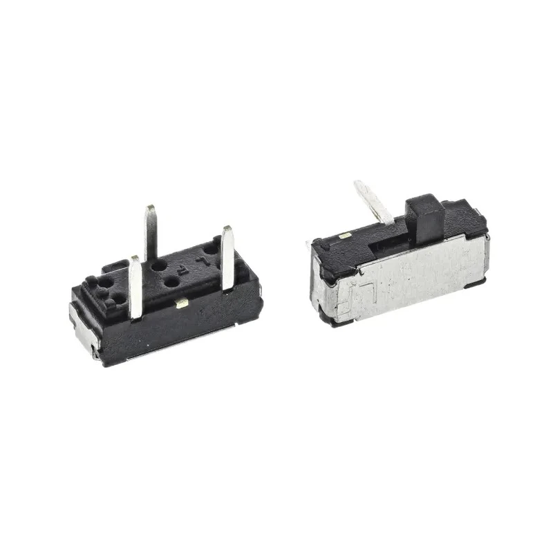 KNITTER-SWITCH PCB Slide Switch SPDT Latching 200mA Silver Plated Phosphor Bronze MMP121-R