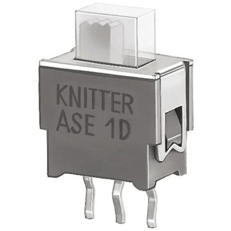 KNITTER-SWITCH IP67 PCB Slide Switch DPDT Latching 50mA Polybutylene Terephthalate 