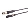 EMERSON ? AVENTICS Pneumatic Sensor Plug 3-Pin With Knurled Screw IP65 IP67 10V 30V DC ST6 R412022859