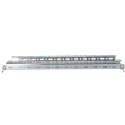 Rittal Sheet Steel Cable Management Panel Punched Section 18x64mm for VX25 Baying Enclosure System 8617010