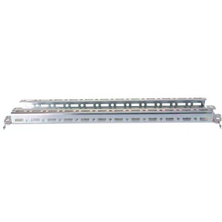 Rittal Sheet Steel Cable Management Panel Punched Section 18x64mm for VX25 Baying Enclosure System 8617010