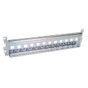 Rittal Sheet Steel Cable Management Panel Punched Section 18x64mm for VX25 Baying Enclosure System 8617010