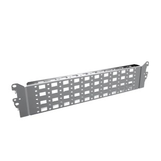 Rittal Stainless Steel Cable Management Panel Punched Section for Variable Interior Installation of Enclosure Frame 8100730