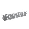 Rittal Stainless Steel Cable Management Panel Punched Section for Variable Interior Installation of Enclosure Frame 8100730