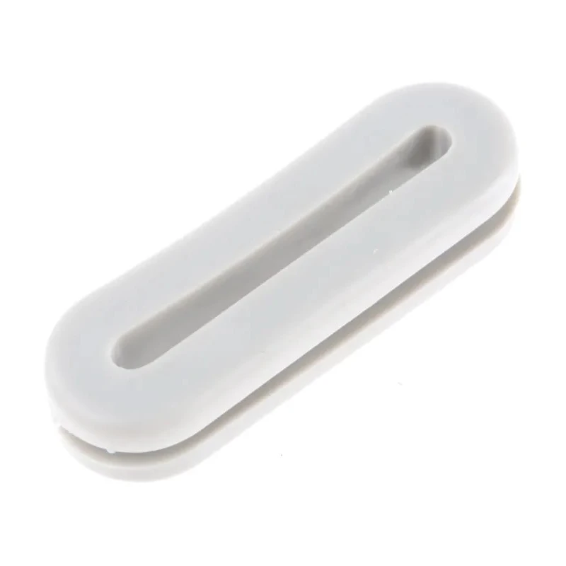 HellermannTyton HV Grey Polyvinyl Chloride 52 mm Cable Grommet for 44 mm Cable Diameter 633-06088 HV1608-PVC-FR-GY