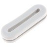 HellermannTyton HV Grey Polyvinyl Chloride 52 mm Cable Grommet for 44 mm Cable Diameter 633-06088 HV1608-PVC-FR-GY