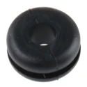 HellermannTyton HV Black Polyvinyl Chloride 9 mm Cable Grommet for 4 mm Cable Diameter 633-02090 HV1209-PVC-FR-BK