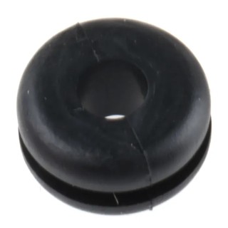 HellermannTyton HV Black Polyvinyl Chloride 9 mm Cable Grommet for 4 mm Cable Diameter 633-02090 HV1209-PVC-FR-BK