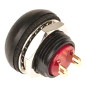 KNITTER-SWITCH DPW Series Miniature Momentary Push Button Switch, Panel Mount, 12.9 mm Cutout, SPST, IP67, 50 V dc DPW1CGR