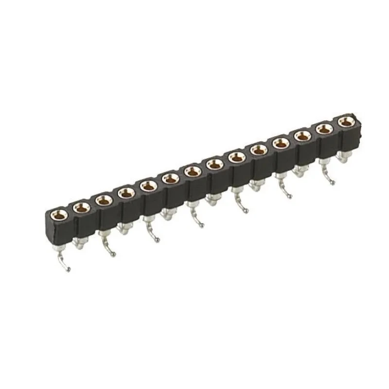 Preci-Dip 4 Way Preci-Dip Straight Surface 2.54 mm Pitch SIL Socket 100 V ac, 150 V dc, 3A 310-87-104-41-105191