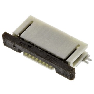 Molex 0.5 mm Pitch 8 Way Right Angle Female FPC Connector ZIF Bottom Contact 52746-0871