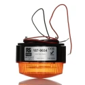 RS PRO Amber Beacon 72V AC/DC Flashing Surface, Stud Mount with Xenon Bulb IP64 187-9654