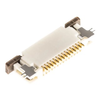 Molex 0.5 mm Pitch 14 Way Right Angle Female FPC Connector ZIF Bottom Contact 52746-1471