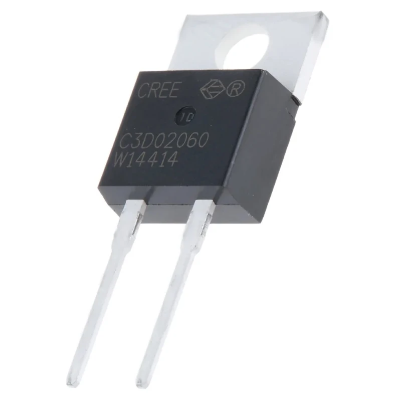 Wolfspeed 600 V 2 A Z-Rec Silicon Carbide Schottky Diode Single 2-Pin TO-220 C3D02060A
