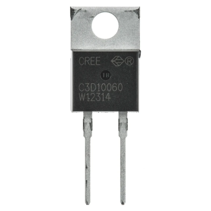 Wolfspeed 600 V 10 A Schottky Diode Single Configuration Through Hole TO-220 Package C3D10060A