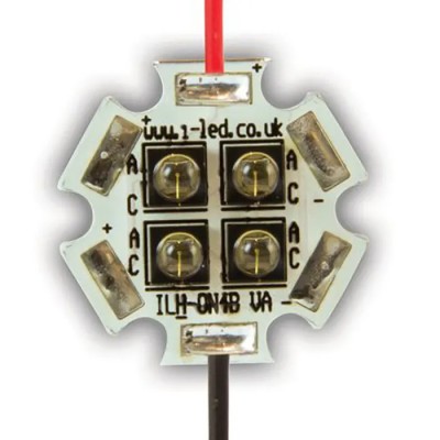 Intelligent LED Solutions OSLON Black 4 PowerStar IR 850 nm IR LED Surface package ILH-IN04-85SL-SC211-WIR200.