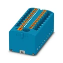 Phoenix Contact Blue Distribution Block, 19-Way, 57A, 450V, Polyamide Housing 3273376