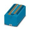 Phoenix Contact Blue Distribution Block, 19-Way, 57A, 450V, Polyamide Housing 3273376