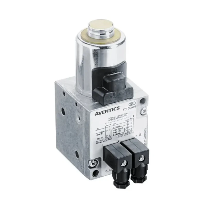 EMERSON ? AVENTICS Pneumatic Solenoid Valve 3/3 Solenoid Spring ISO NPTF 1/4 in Port 24V DC Series ED05