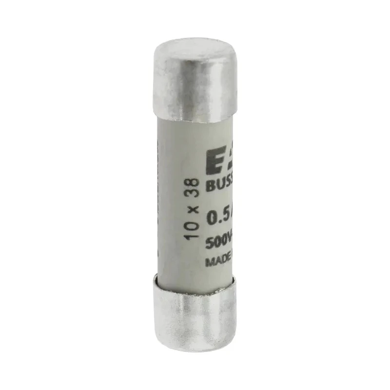 Eaton 500mA Ceramic Cartridge Fuse 10 x 38 mm, 500V AC, gL/gG Application, High Breaking Capacity C10G0-5