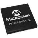 Microchip PIC24FJ64GA102-I/ML 16 bit PIC24FJ Microcontroller 32 MHz 64kB FLASH 28-Pin QFN PIC24FJ64GA102-I/ML
