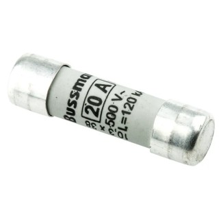 Eaton 20A 500V AC Ceramic Cartridge Fuse 10 x 38 mm C10G20