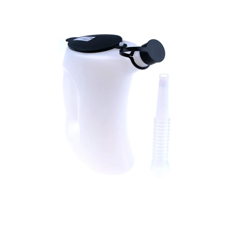 RS PRO 1L High Density Polyethylene Laboratory Carboy Bottle with Funnel-Shaped Discharge Spout 703-1102
