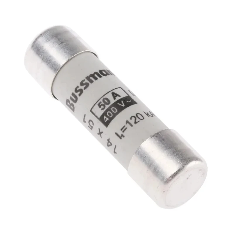 Eaton 50A Ceramic Cartridge Fuse, 14 x 51 mm, 400V AC, C14G Series C14G50