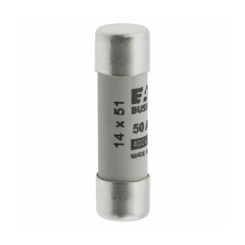 Eaton 50A Ceramic Cartridge Fuse, 14 x 51 mm, 400V AC, C14G Series C14G50