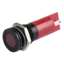 RS PRO Red Panel Mount Indicator 24V dc 20mA Solder Tab Termination IP67 Flush Bezel 703-8881