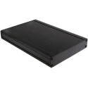 RS PRO Black Extruded Aluminium Heat Sink Case, IP40, 41 mm Height, 300 mm Length, 200 mm Width 188-1256