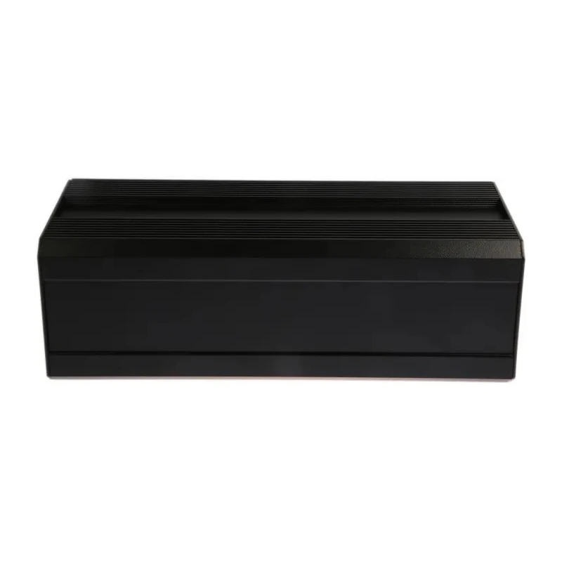 RS PRO Extruded Aluminium Heat Sink Case Black Lid IP40 86 mm Height 100 mm Width 300 mm Length 188-1262
