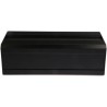 RS PRO Extruded Aluminium Heat Sink Case Black Lid IP40 86 mm Height 100 mm Width 300 mm Length 188-1262