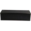 RS PRO Extruded Aluminium Heat Sink Case Black Lid IP40 86 mm Height 100 mm Width 300 mm Length 188-1262