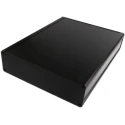 RS PRO EAB Series Extruded Aluminium Heat Sink Case Black Lid 86 mm Height 400 mm Length 300 mm Width 188-1269